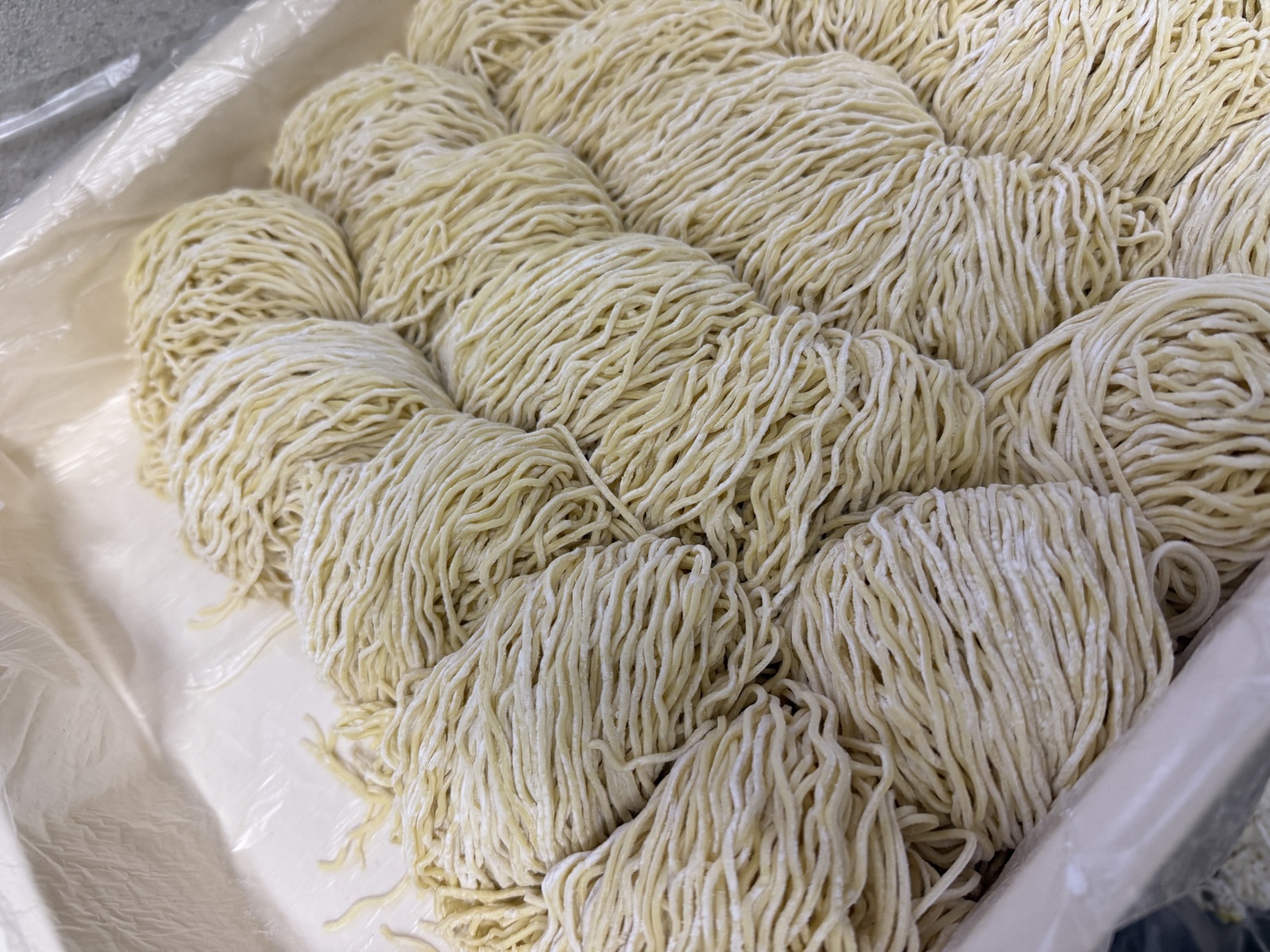 毎朝打つ自家製麺
